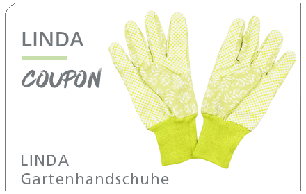 LINDA Coupon Gartenhandschuhe