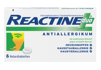 Reactine duo® Retardtabletten