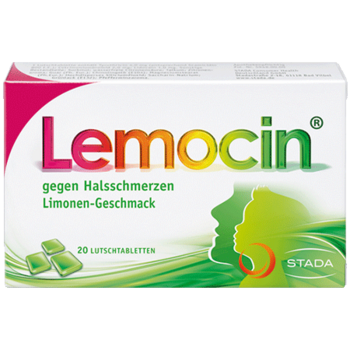 Lemocin gegen Halsschmerzen