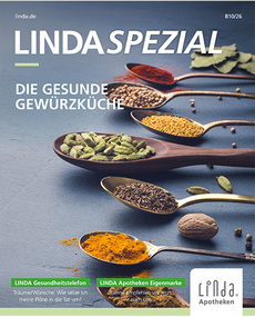 Titelbild der LINDA Spezial mit dem Titel: Die gesunde Gewürzküche