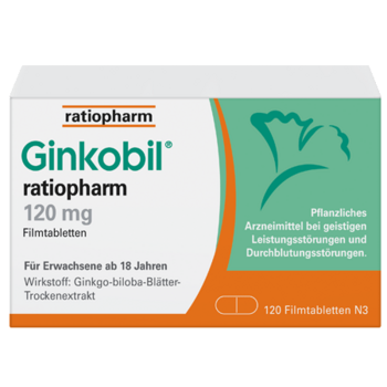 Ginkobil ratiopharm 120 mg Filmtabletten