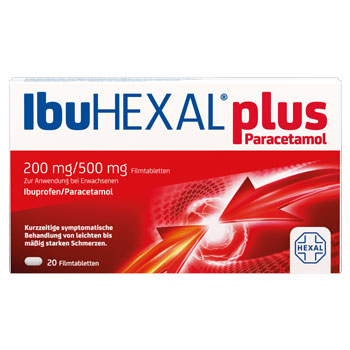 IbuHEXAL plus Paracetamol 200 mg/500 mg