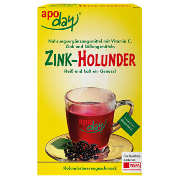 apoday Zink-Holunder + Vitamin C