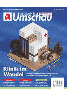 Titelseite der Apotheken Umschau B im Juli 2026